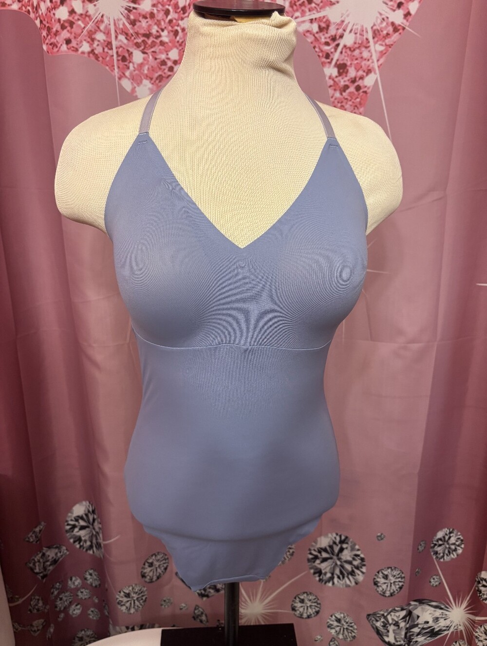 Seamless Light Blue Shaping bodysuit